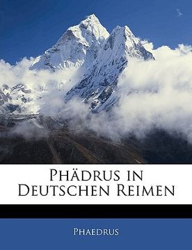 portada Phadrus in Deutschen Reimen (en Alemán)