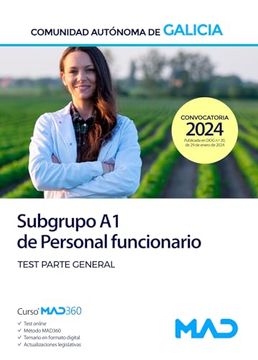 portada Subgrupo a1 de Personal Funcionario. Comunidad Autonoma Galicia (in Spanish)