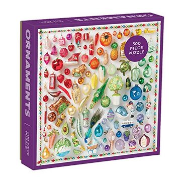 portada Rainbow Ornaments: 500 Piece Puzzle (Jigsaw Puzzle) (in English)
