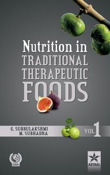 portada Nutrition in Traditional Therapeutic Foods Vol. 1 (en Inglés)