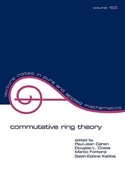 portada commutative ring theory (en Inglés)