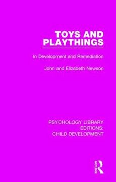 portada Toys and Playthings: In Development and Remediation (in English)