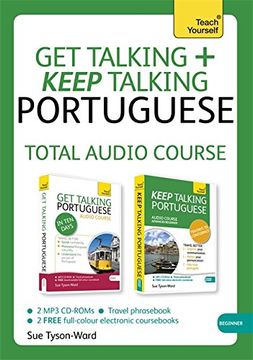 portada Get Talking and Keep Talking Portuguese Total Audio Course: (Audio pack) The essential short course for speaking and understanding with confidence (Teach Yourself)