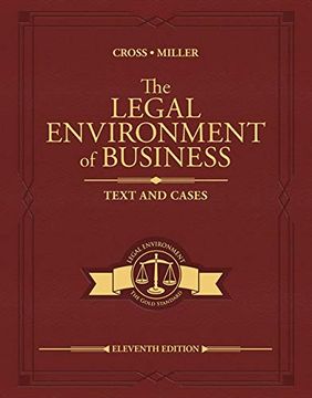 portada The Legal Environment of Business: Text and Cases (Mindtap Course List) (en Inglés)