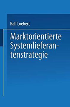 portada Marktorientierte Systemlieferantenstrategie (en Alemán)