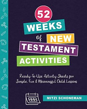 portada 52 Weeks of new Testament Activities (in English)