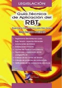 portada Guia Tecnica de Aplicacion del rbt (Reglamento Electrotecnico par a Baja Tension)