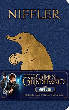 portada Fantastic Beasts: The Crimes of Grindelwald: Niffler Ruled Pocket Journal (in English)
