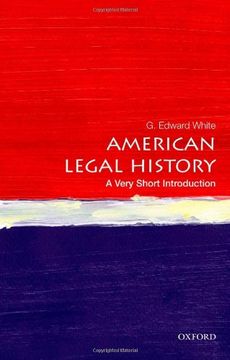 portada American Legal History: A Very Short Introduction (Very Short Introductions)