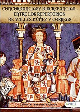 portada Concordancias y Discrepancias Entre los Repertorios de Vallés, Núñez y Correas (in Spanish)