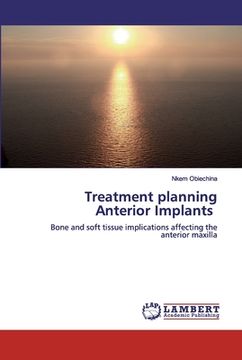 portada Treatment planning Anterior Implants (en Inglés)