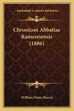 portada Chronicon Abbatiae Rameseiensis (1886) (en Latin)