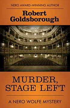 portada Murder, Stage Left (The Nero Wolfe Mysteries)