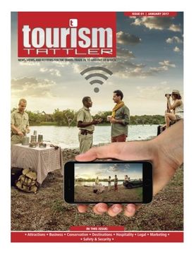 portada Tourism Tattler January 2017: News, Views, and Reviews for the Travel Trade in, to and out of Africa.: Volume 11