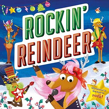 portada Rockin' Reindeer: Padded Storybook (en Inglés)