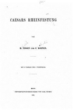 portada Caesars Rheinfestung (en Alemán)
