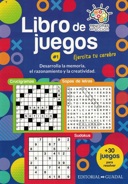portada Neuronas en Accion: Libro de Juegos 1 (in Spanish)