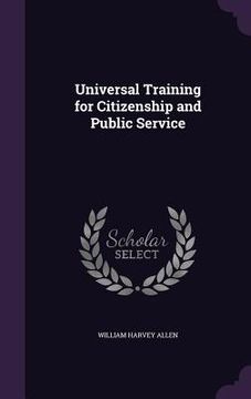 portada Universal Training for Citizenship and Public Service