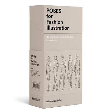 portada Poses for Fashion Illustration (Card Box): 100 Essential Figure Template Cards for Designers (in English)