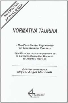 portada Normativa taurina. Ley taurina. Reglamento taurino 1996 (in Spanish)