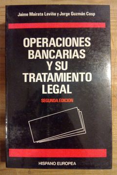 portada Operaciones Bancarias y su Tratamiento Legal
