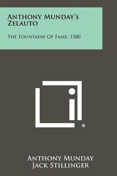 portada anthony munday's zelauto: the fountaine of fame, 1580 (in English)