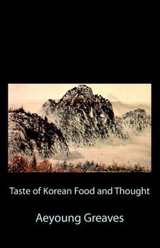 portada taste of korean food and thought (in English)