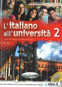 portada L'italiano All'universita: Libro + cd Audio 2 (Level B1-B2) (in Italian)