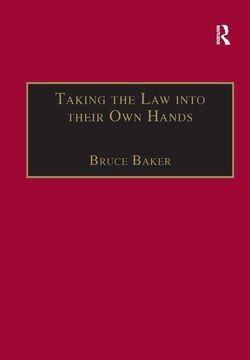 portada Taking the law Into Their own Hands: Lawless law Enforcers in Africa (The Making of Modern Africa) (en Inglés)