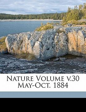 portada nature volume v.30 may-oct. 1884 (en Inglés)