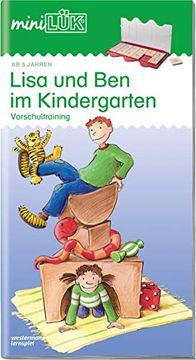 portada Minilük: Lisa und ben im Kindergarten: Vorschultraining für Kinder ab 5 Jahren (en Alemán)