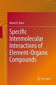 portada Specific Intermolecular Interactions of Element-Organic Compounds (en Inglés)