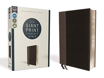 portada Niv, Giant Print Compact Bible, Leathersoft, Black, red Letter Edition, Comfort Print 
