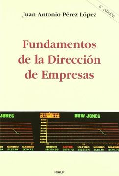 portada Fundamentos de la dirección de empresas (in Spanish)
