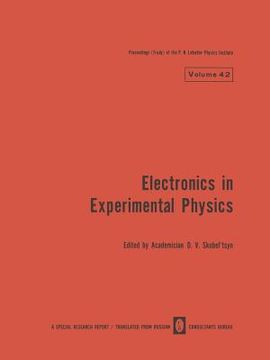 portada Electronics in Experimental Physics (en Inglés)