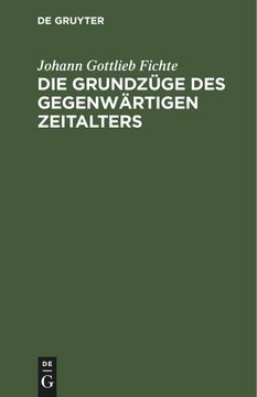 portada Die Grundzüge des Gegenwärtigen Zeitalters (in German)