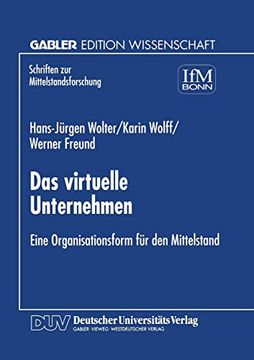portada Das Virtuelle Unternehmen: Eine Organisationsform für den Mittelstand (in German)