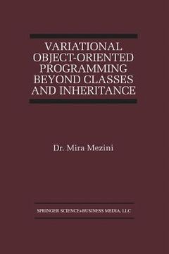 portada Variational Object-Oriented Programming Beyond Classes and Inheritance (en Inglés)
