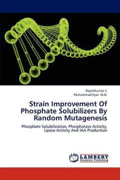 portada strain improvement of phosphate solubilizers by random mutagenesis (en Inglés)