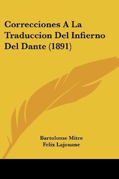 portada Correcciones a la Traduccion del Infierno del Dante (1891)
