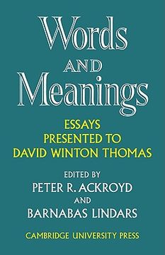 portada Words and Meanings 