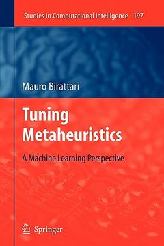 portada tuning metaheuristics: a machine learning perspective (en Inglés)