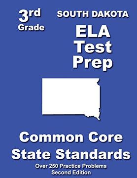 portada South Dakota 3rd Grade ELA Test Prep: Common Core Learning Standards