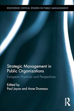 portada Strategic Management in Public Organizations: European Practices and Perspectives (in English)