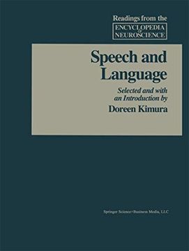 portada Speech and Language (Readings From the Encyclopedia of Neuroscience) (en Inglés)