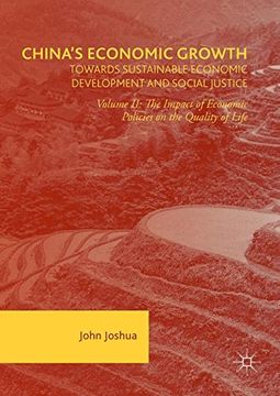 portada China's Economic Growth: Towards Sustainable Economic Development and Social Justice : Volume II: The Impact of Economic Policies on the Quality of Life: 2