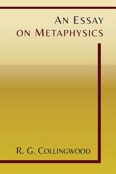 portada An Essay on Metaphysics