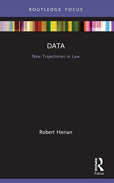 portada Data (New Trajectories in Law) (en Inglés)