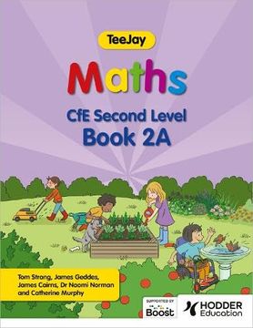 portada Teejay Maths cfe Second Level Book 2a Second Edition 