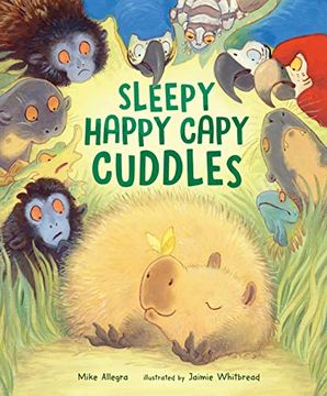portada Sleepy Happy Capy Cuddles (en Inglés)